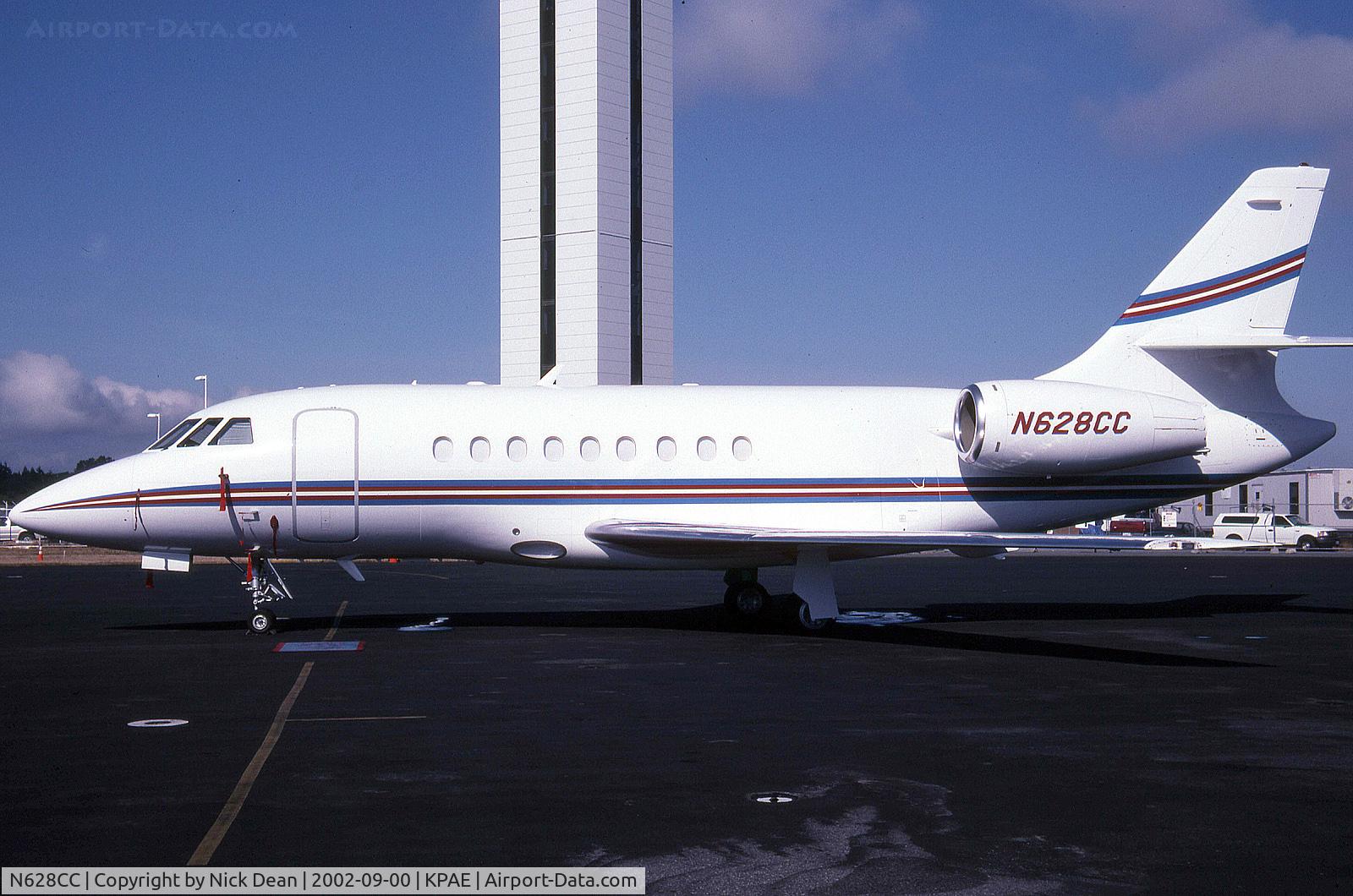 N628CC, 1999 Dassault Falcon 2000 C/N 95, KPAE