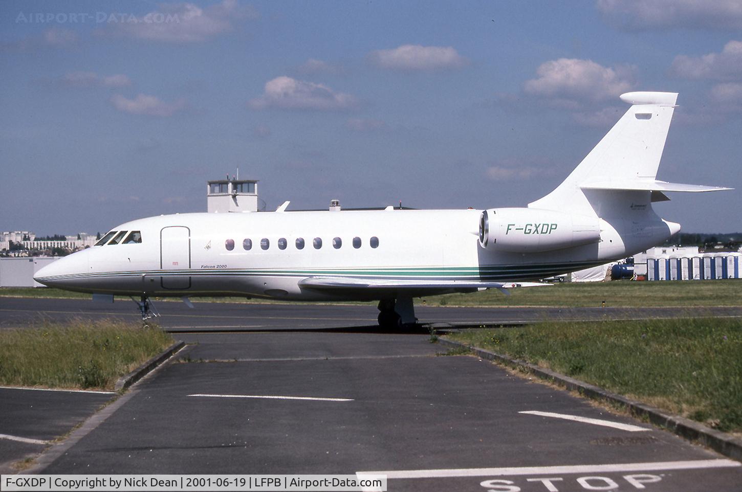 F-GXDP, 2000 Dassault Falcon 2000 C/N 119, Paris le Bourget