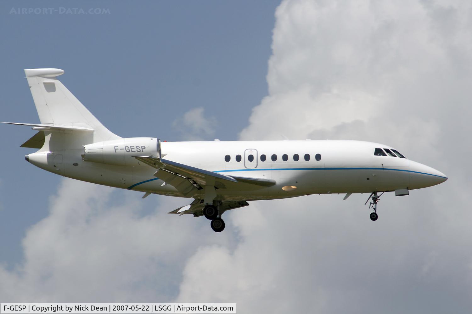 F-GESP, 2000 Dassault Falcon 2000 C/N 119, LSGG