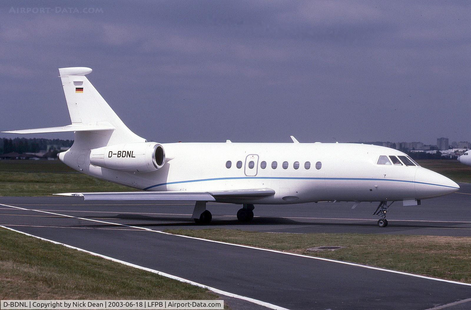 D-BDNL, 2000 Dassault Falcon 2000 C/N 119, Paris le Bourget