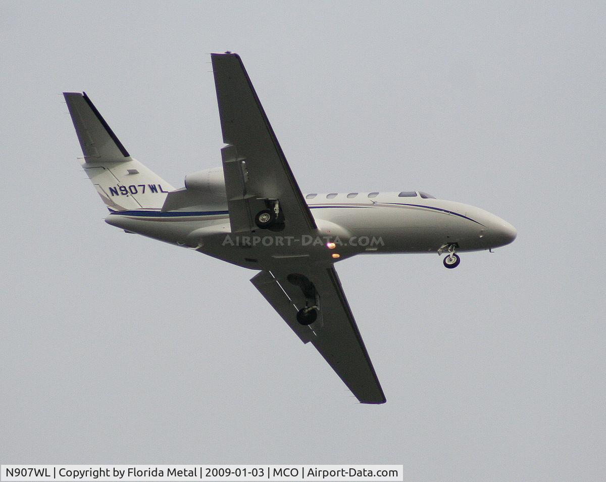 N907WL, 2007 Cessna 525 CitationJet CJ1+ C/N 525-0658, Cessna 525 CJ1
