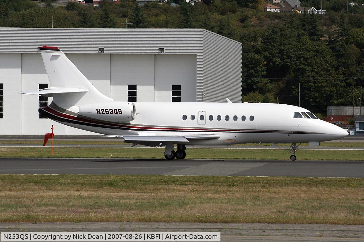 N253QS, 2001 Dassault Falcon 2000 C/N 153, KBFI