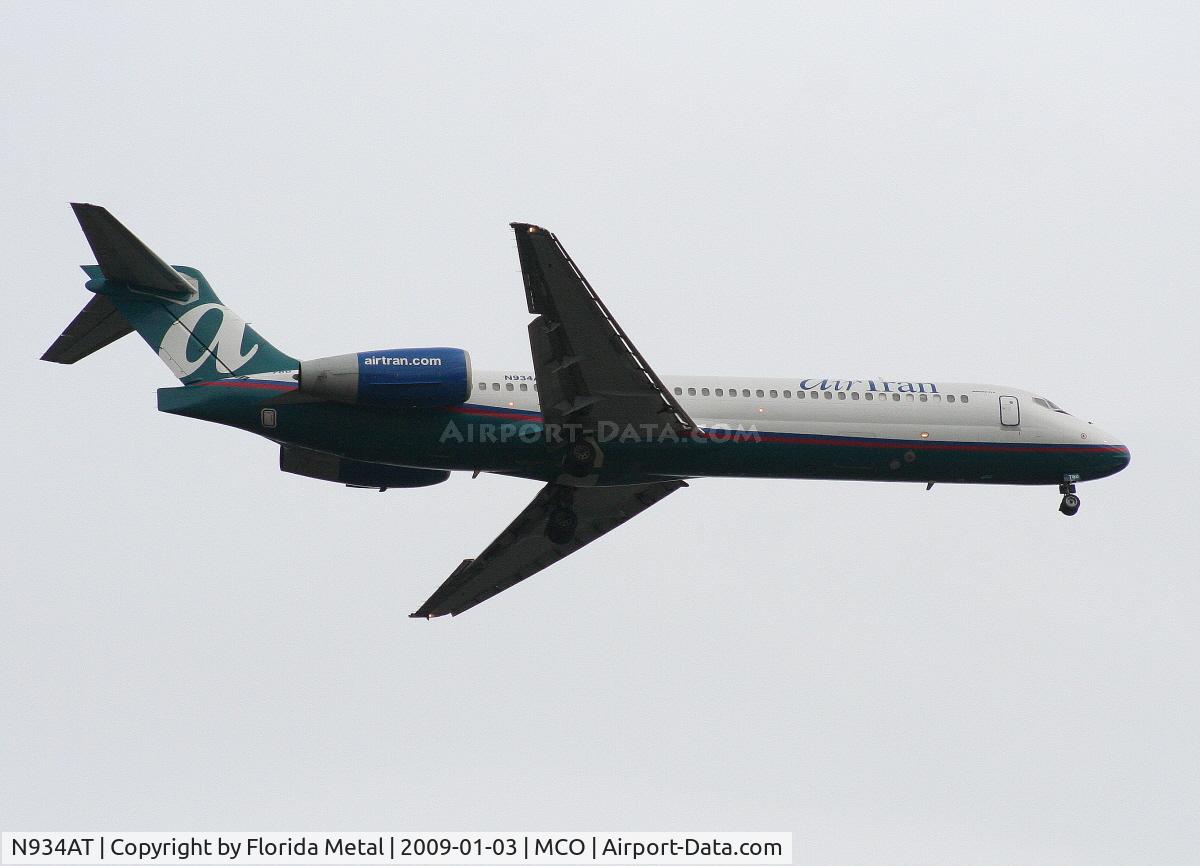 N934AT, 2000 Boeing 717-200 C/N 55070, Air Tran 717