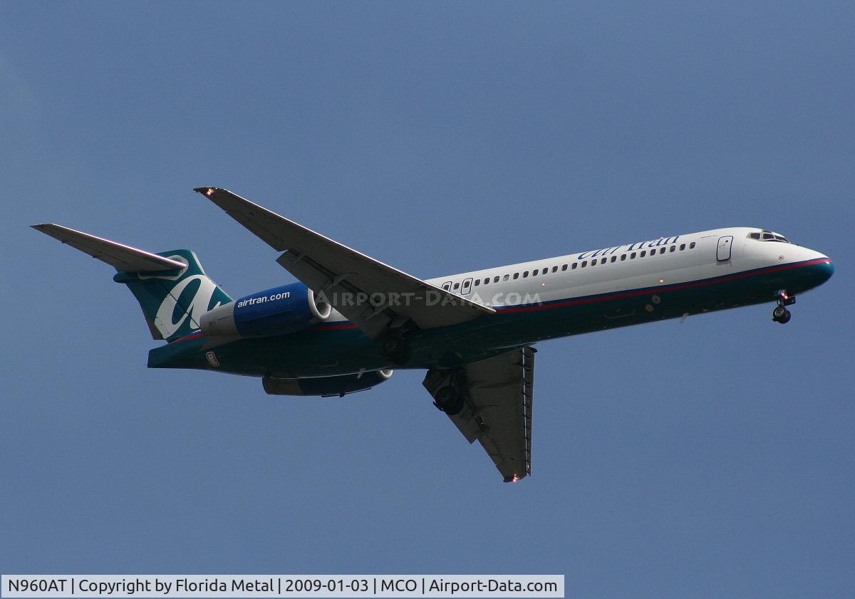 N960AT, 2001 Boeing 717-200 C/N 55022, Air Tran 717