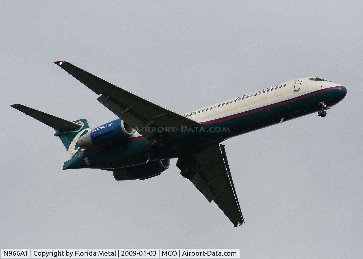 N966AT, 2001 Boeing 717-200 C/N 55027, Air Tran 717