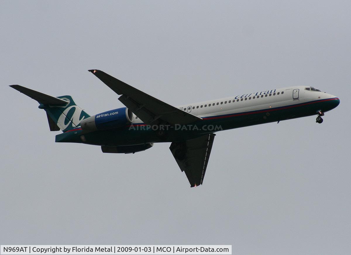 N969AT, 2001 Boeing 717-200 C/N 55030, Air Tran 717