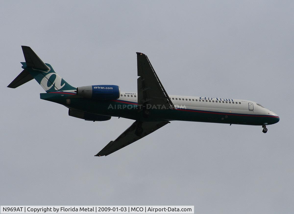 N969AT, 2001 Boeing 717-200 C/N 55030, Air Tran 717