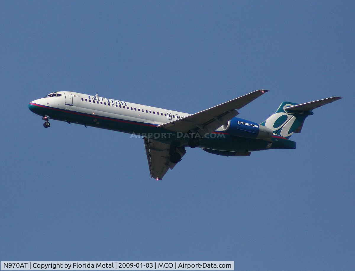 N970AT, 2001 Boeing 717-200 C/N 55031, Air Tran 717