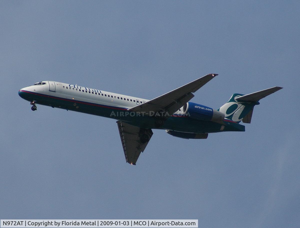 N972AT, 2001 Boeing 717-200 C/N 55033, Air Tran 717