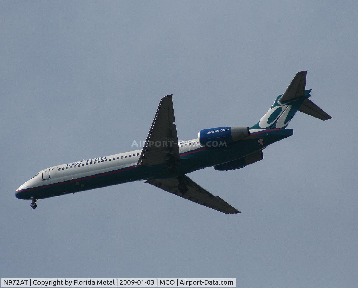 N972AT, 2001 Boeing 717-200 C/N 55033, Air Tran 717