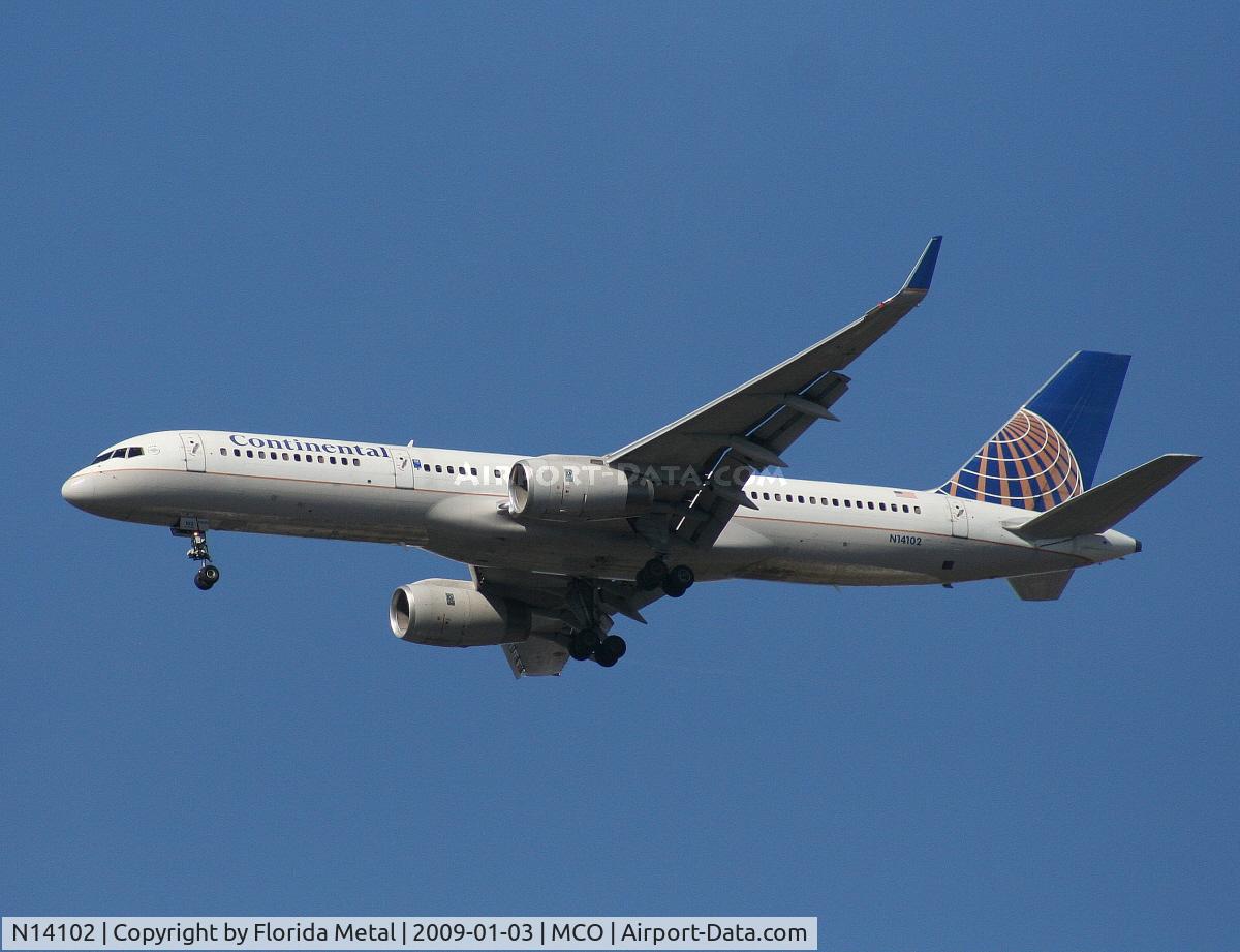 N14102, 1994 Boeing 757-224 C/N 27292, Continental 757-200