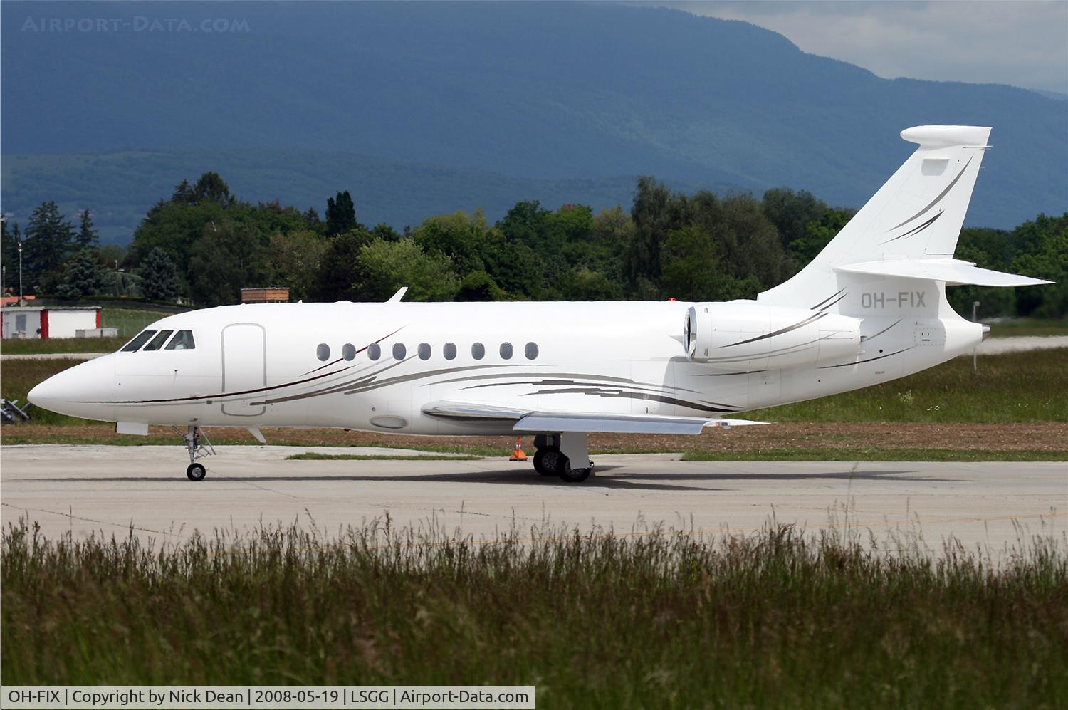 OH-FIX, 2002 Dassault Falcon 2000 C/N 179, LSGG