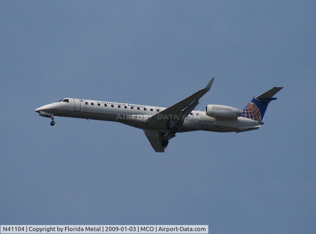 N41104, 2002 Embraer ERJ-145XR (EMB-145XR) C/N 145646, Continental Expressjet E145XR