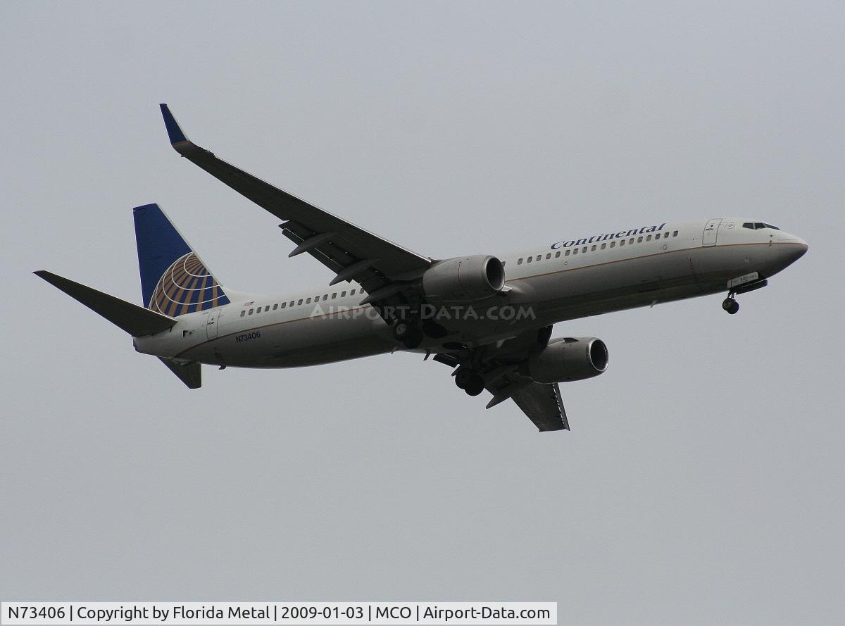 N73406, 2001 Boeing 737-924 C/N 30123, Continental 737-900