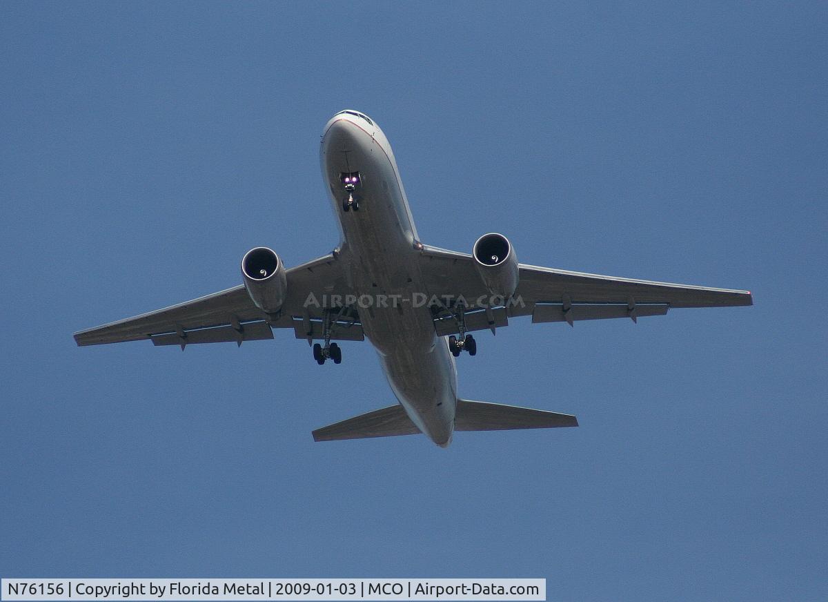 N76156, 2001 Boeing 767-224 C/N 30435, Continental 767-200