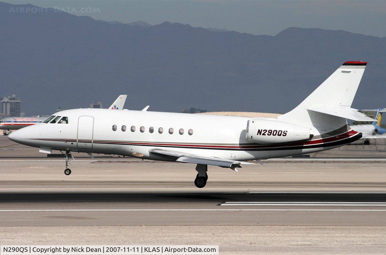 N290QS, 2002 Dassault Falcon 2000 C/N 190, KLAS