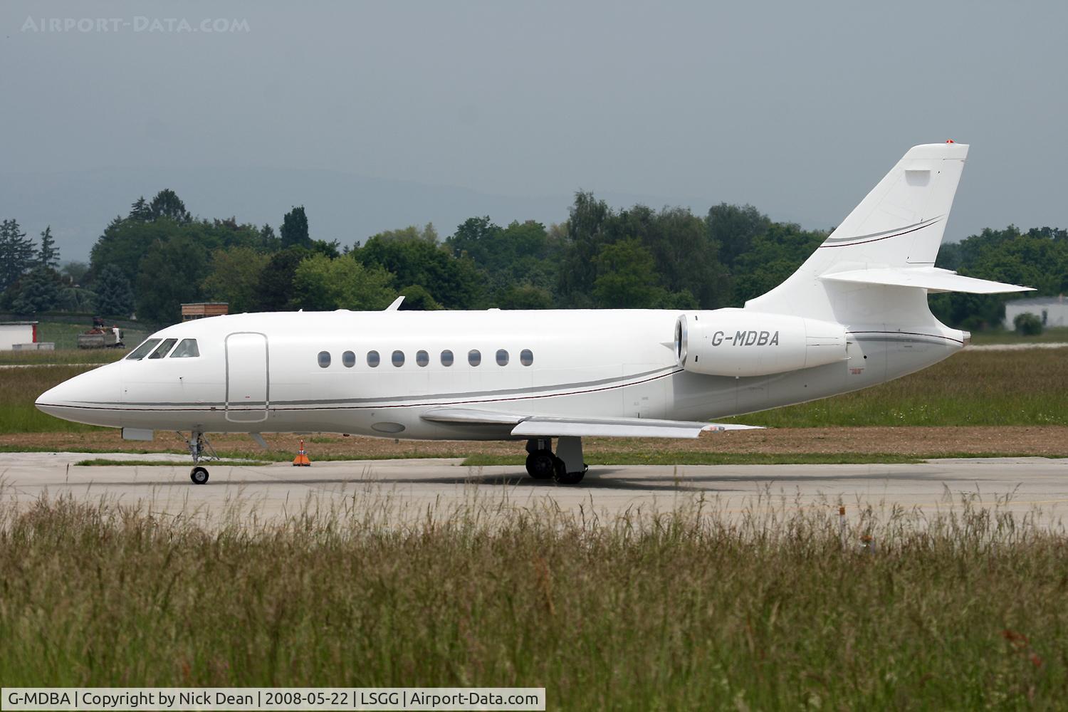 G-MDBA, 2002 Dassault Falcon 2000 C/N 184, LSGG