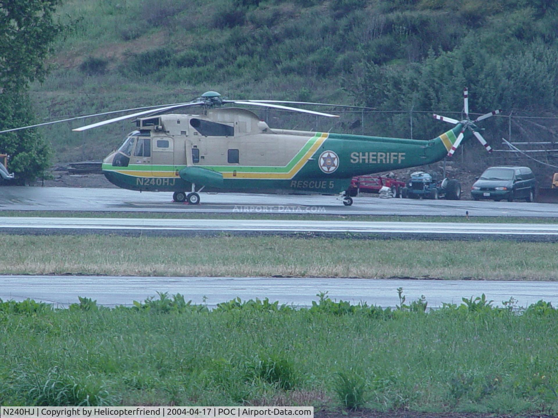 N240HJ, Sikorsky SH-3H Sea King C/N 152712, LASO 