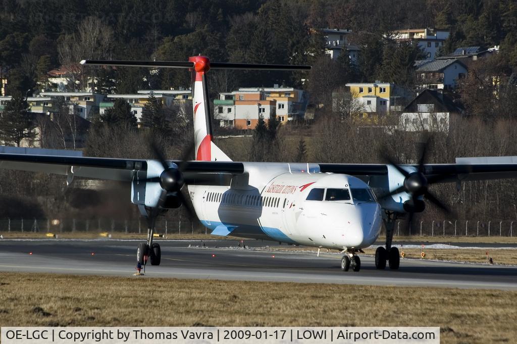 OE-LGC, 2000 De Havilland Canada DHC-8-402Q Dash 8 C/N 4026, Austrian Arrows De Havilland Canada DHC-8-402Q