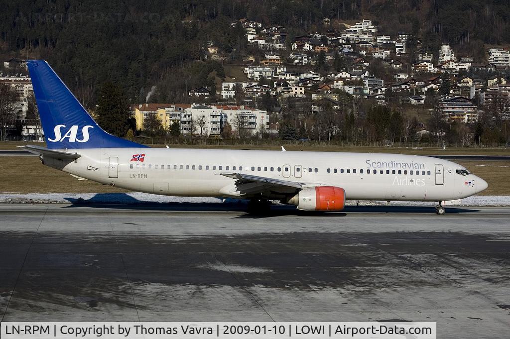 LN-RPM, 2000 Boeing 737-883 C/N 30195, Scandinavian Airlines (SAS) Boeing 737-883