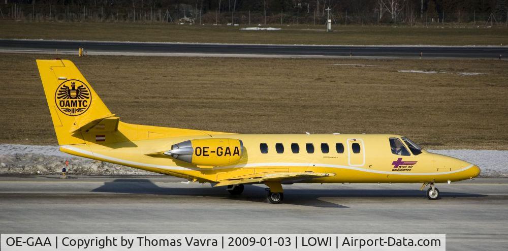 OE-GAA, Cessna 560 Citation V C/N 560-0111, Tyrol Ambulance Jet / Cessna 560 Citation V