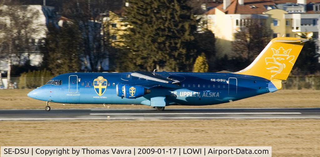 SE-DSU, 1994 British Aerospace Avro 146-RJ100 C/N E3248, Malmö Aviation Avro Regional Jet RJ100