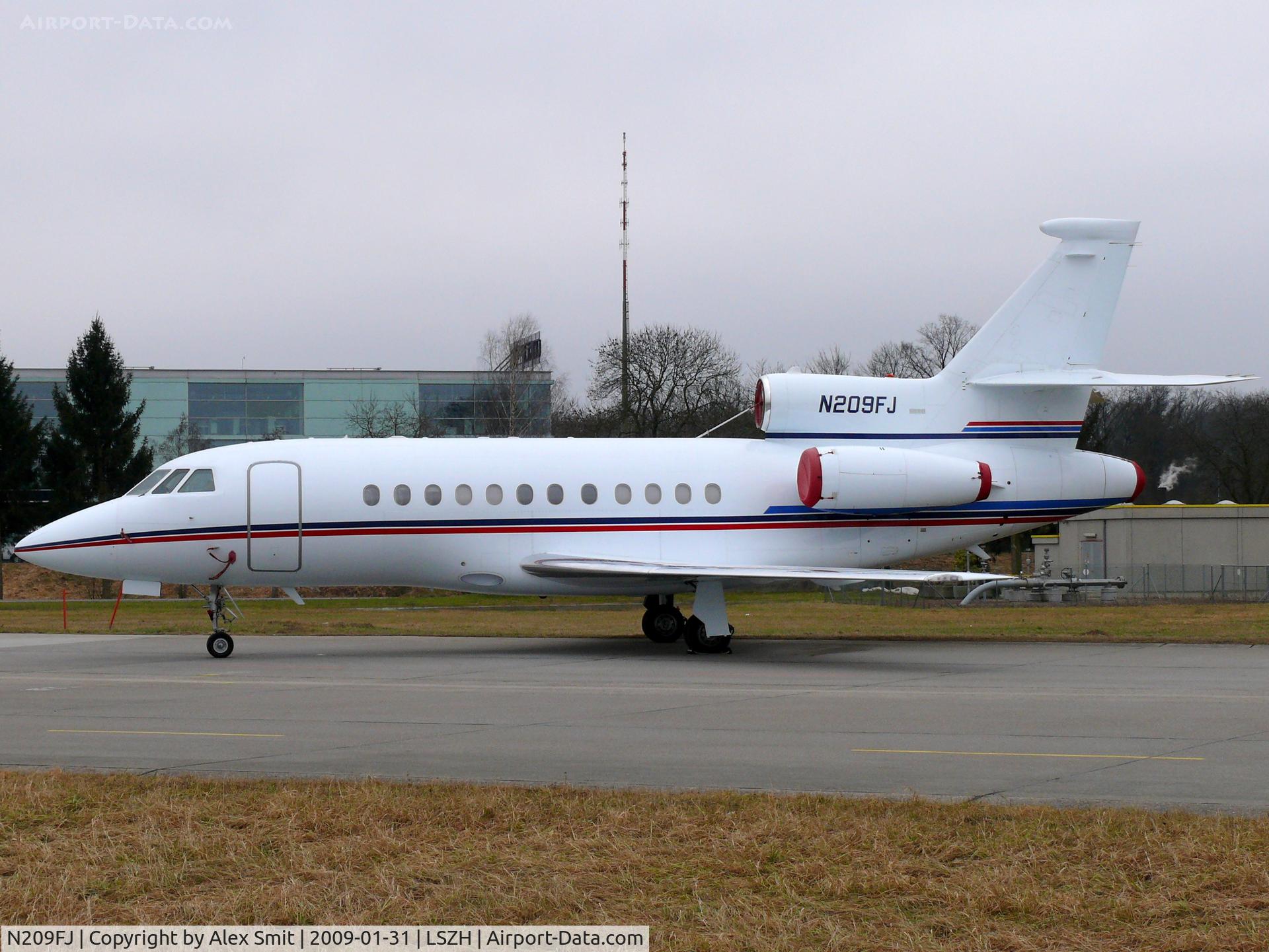 N209FJ, 1996 Dassault Falcon 900EX C/N 02, Dassault Falcon 900EX N209FJ Dassault Falcon Jet Corp