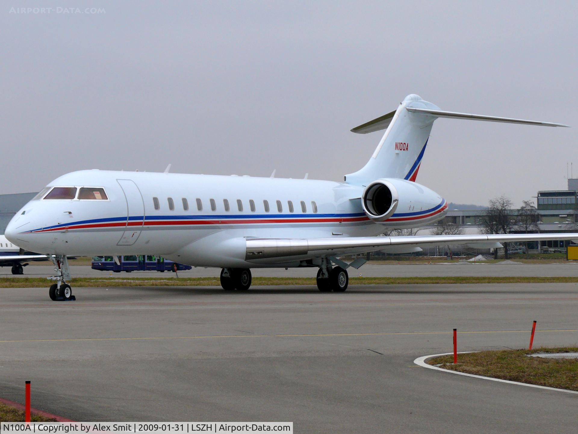 N100A, 2006 Bombardier BD-700-1A10 Global Express C/N 9205, Bombardier Global Express N100A Exxon Mobil Corp