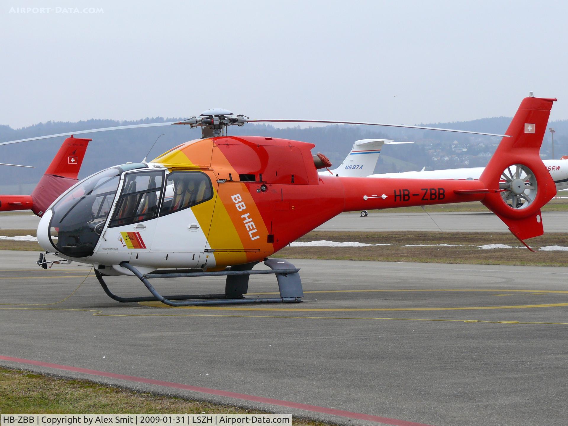 HB-ZBB, Eurocopter EC-120B Colibri C/N 1067, Eurocopter EC120B Colibri HB-ZBB BB Heli
