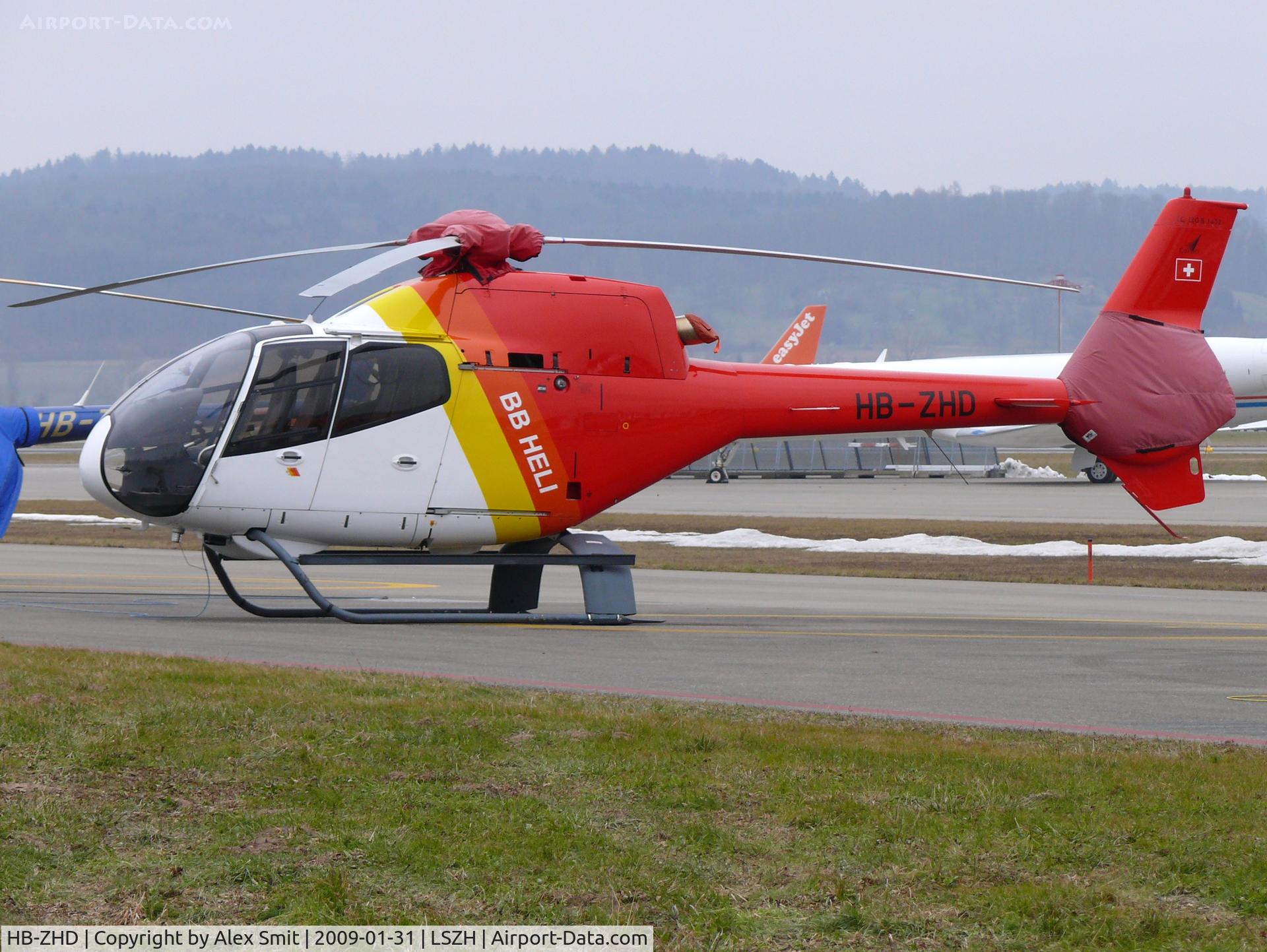 HB-ZHD, 2006 Eurocopter EC-120B Colibri C/N 1432, Eurocopter EC120B Colibri HB-ZHD BB Heli