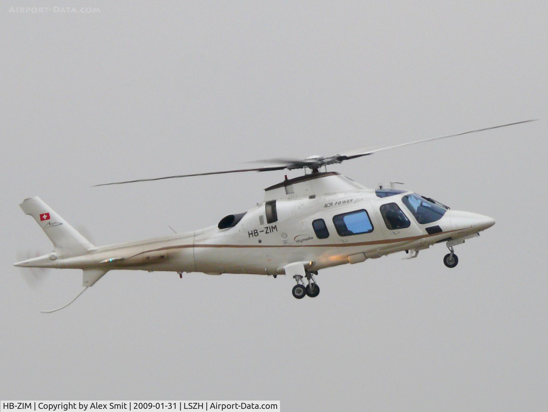 HB-ZIM, 2001 Agusta A-109E Power C/N 11151, Agusta A109E Power HB-ZIM Skymedia