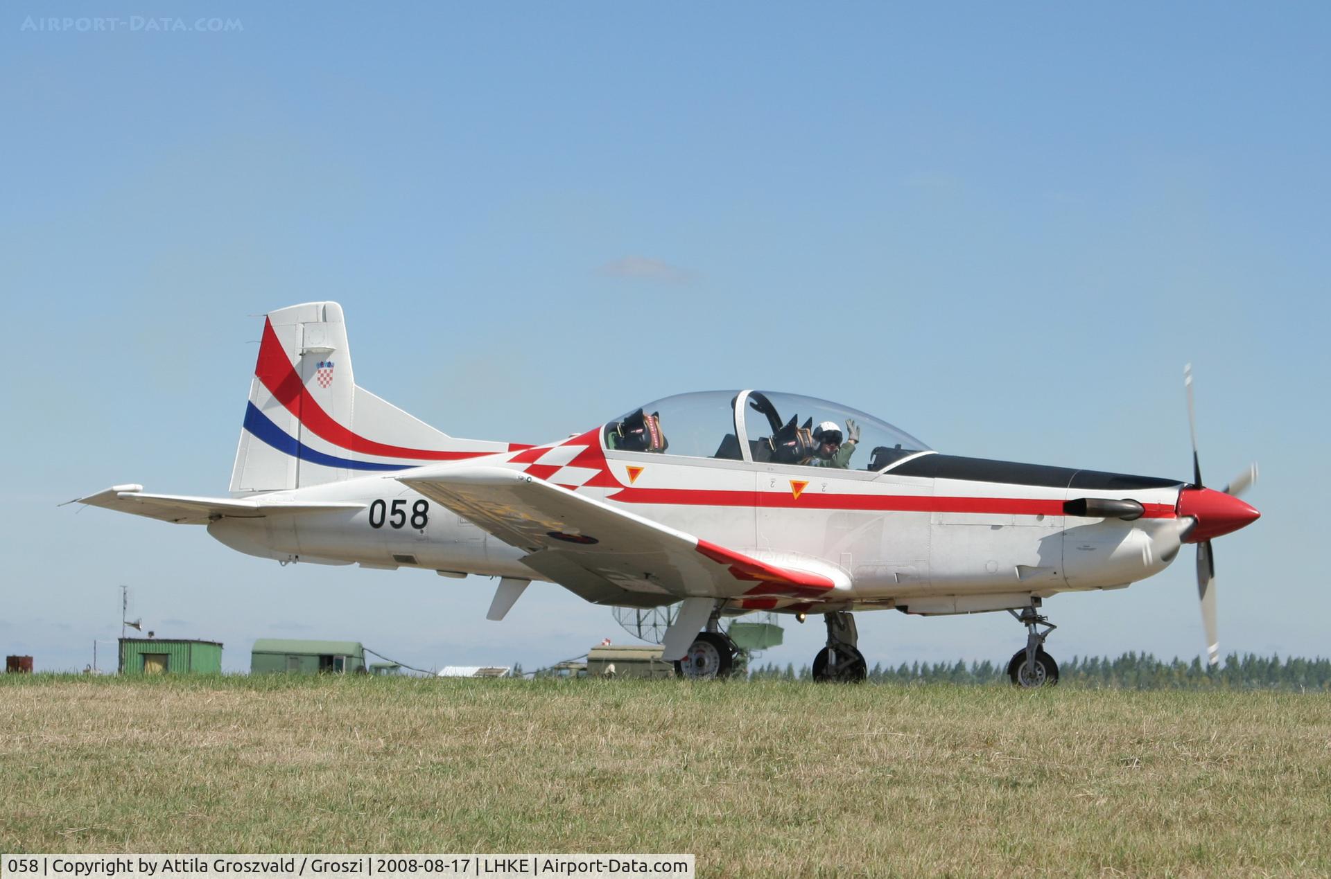 058, Pilatus PC-9M C/N 621, Kecskemét, Hungarian Air-Forces Base / LHKE / Hungary - Airshow '2008