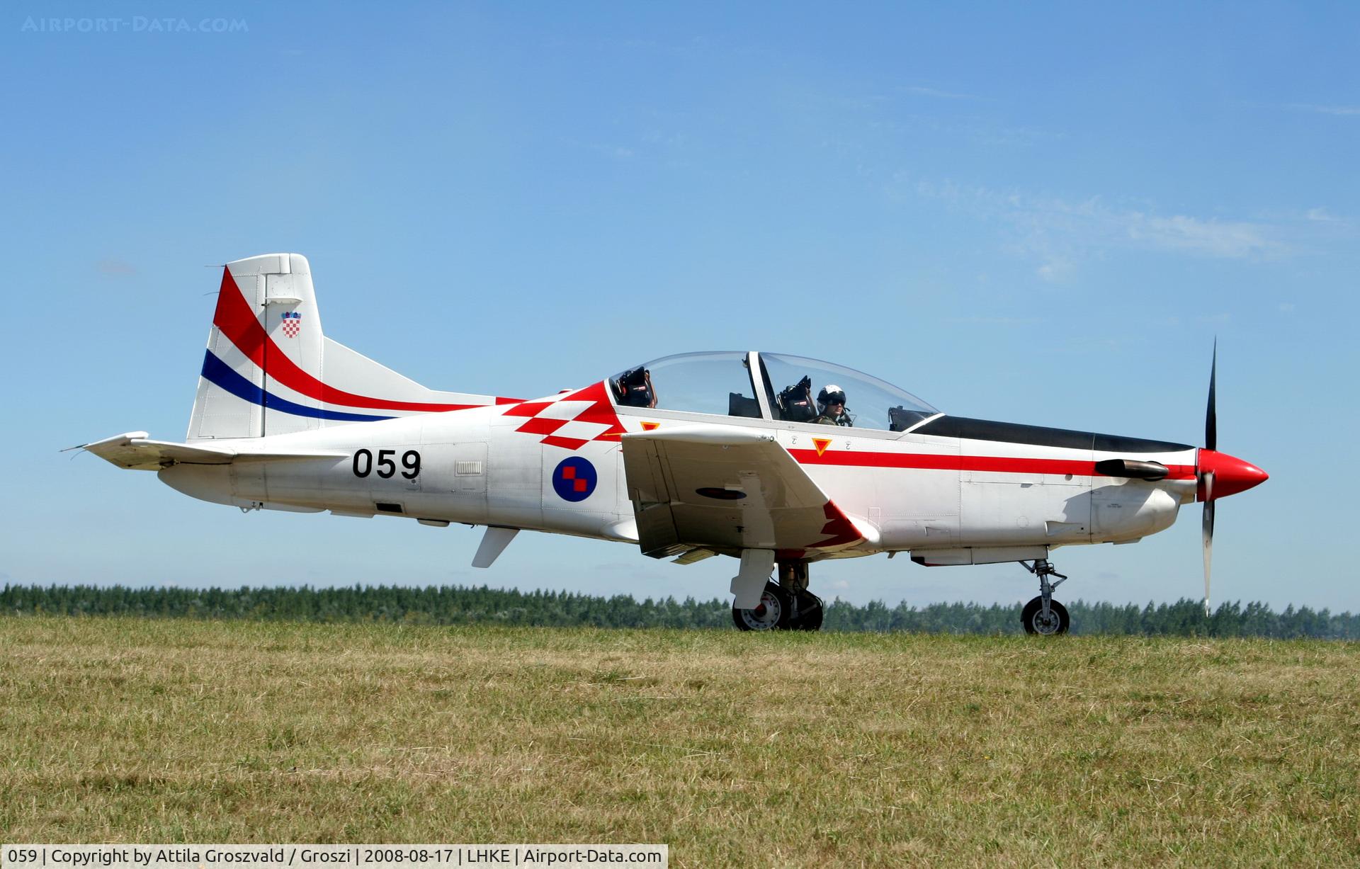 059, Pilatus PC-9M C/N 622, Kecskemét, Hungarian Air-Forces Base / LHKE / Hungary - Airshow '2008