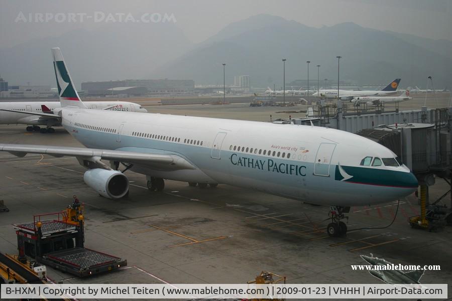 B-HXM, 1996 Airbus A340-313X C/N 123, Cathay Pacific