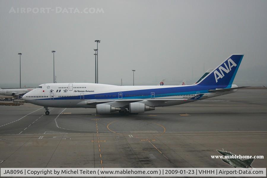 JA8096, 1990 Boeing 747-481 C/N 24920, All Nippon Airways