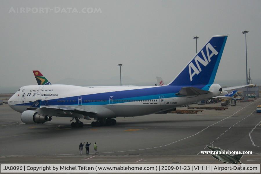 JA8096, 1990 Boeing 747-481 C/N 24920, All Nippon Airways