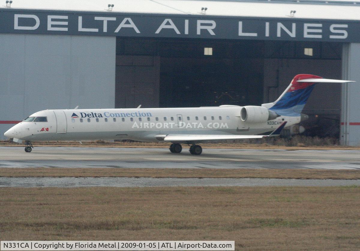 N331CA, 2002 Bombardier CRJ-701ER (CL-600-2C10) Regional Jet C/N 10061, ASA CRJ-700