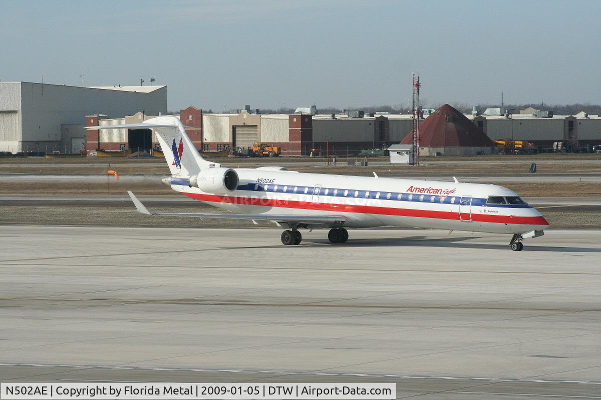 N502AE, 2001 Canadair CL-600-2C10 Regional Jet CRJ-701ER C/N 10018, American Eagle CRJ-700