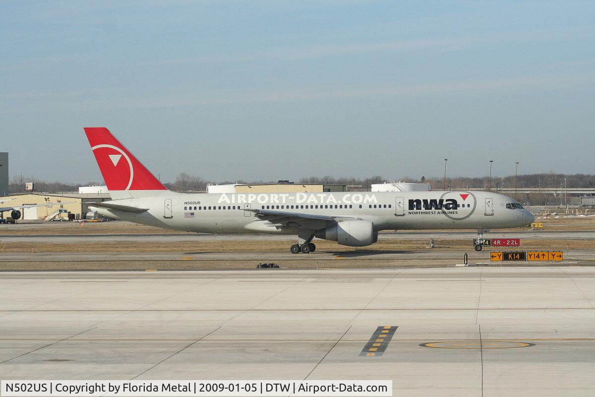 N502US, 1985 Boeing 757-251 C/N 23191, Northwest 757-200