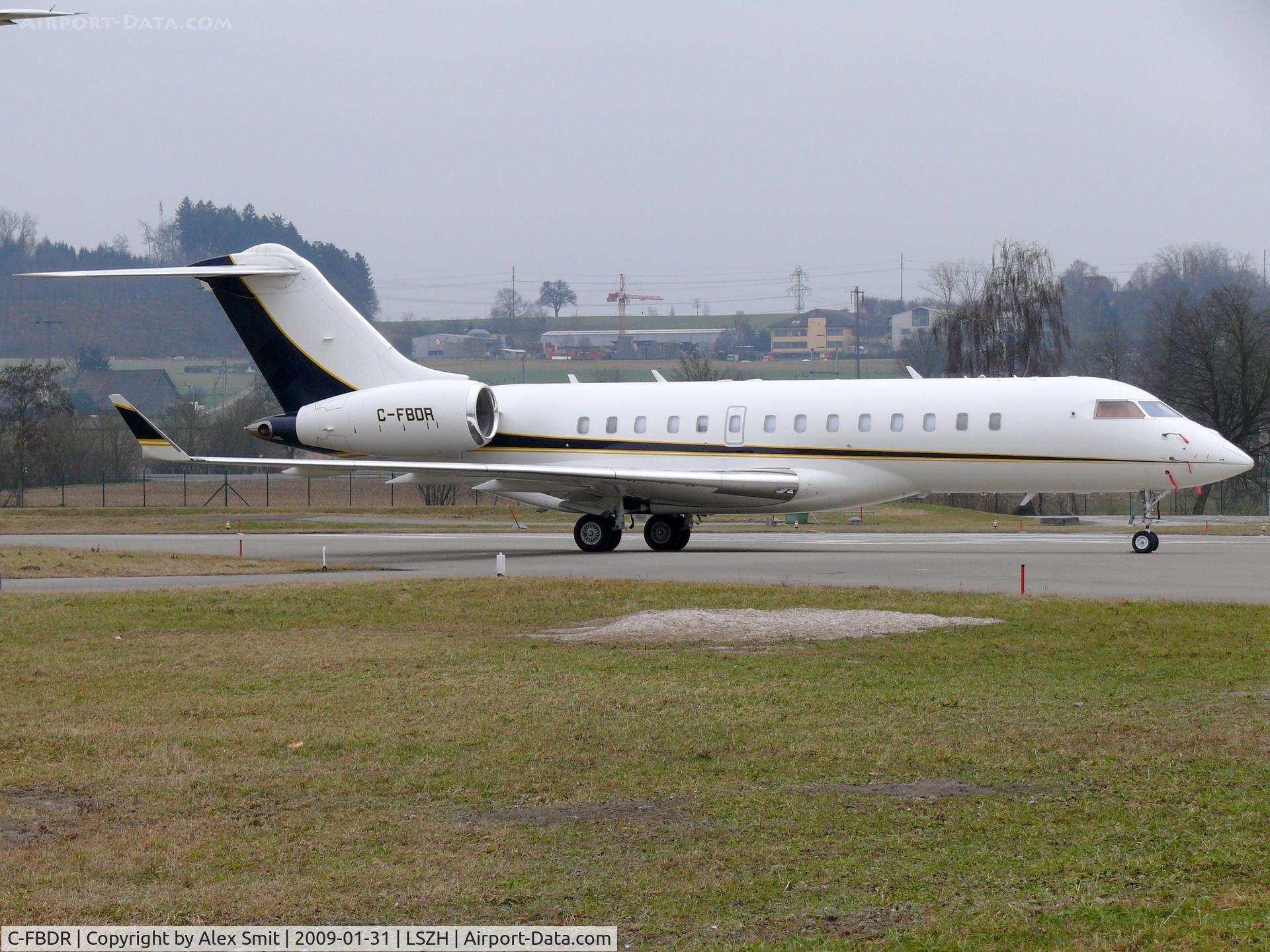 C-FBDR, 1998 Bombardier BD-700-1A10 Global Express C/N 9003, Bombardier Global Express C-FBDR
