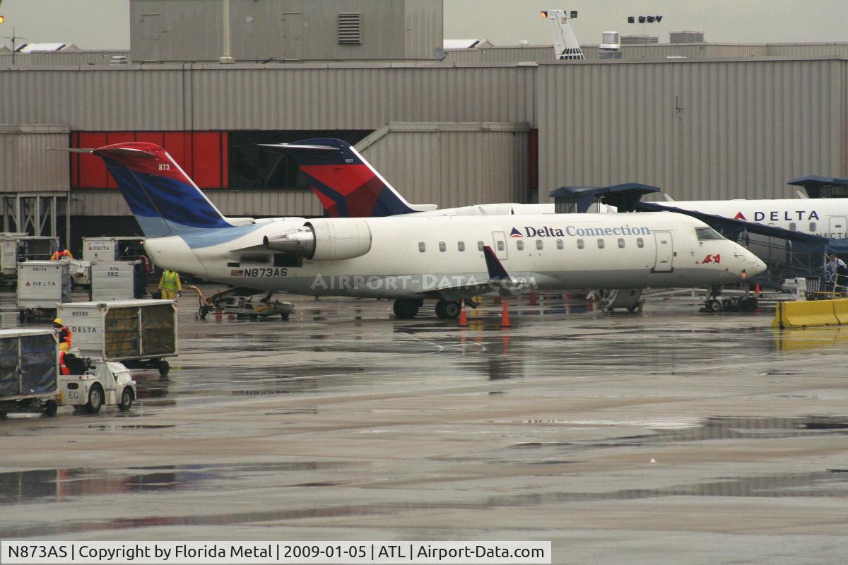 N873AS, 2001 Bombardier CRJ-200ER (CL-600-2B19) C/N 7549, ASA CRJ-200