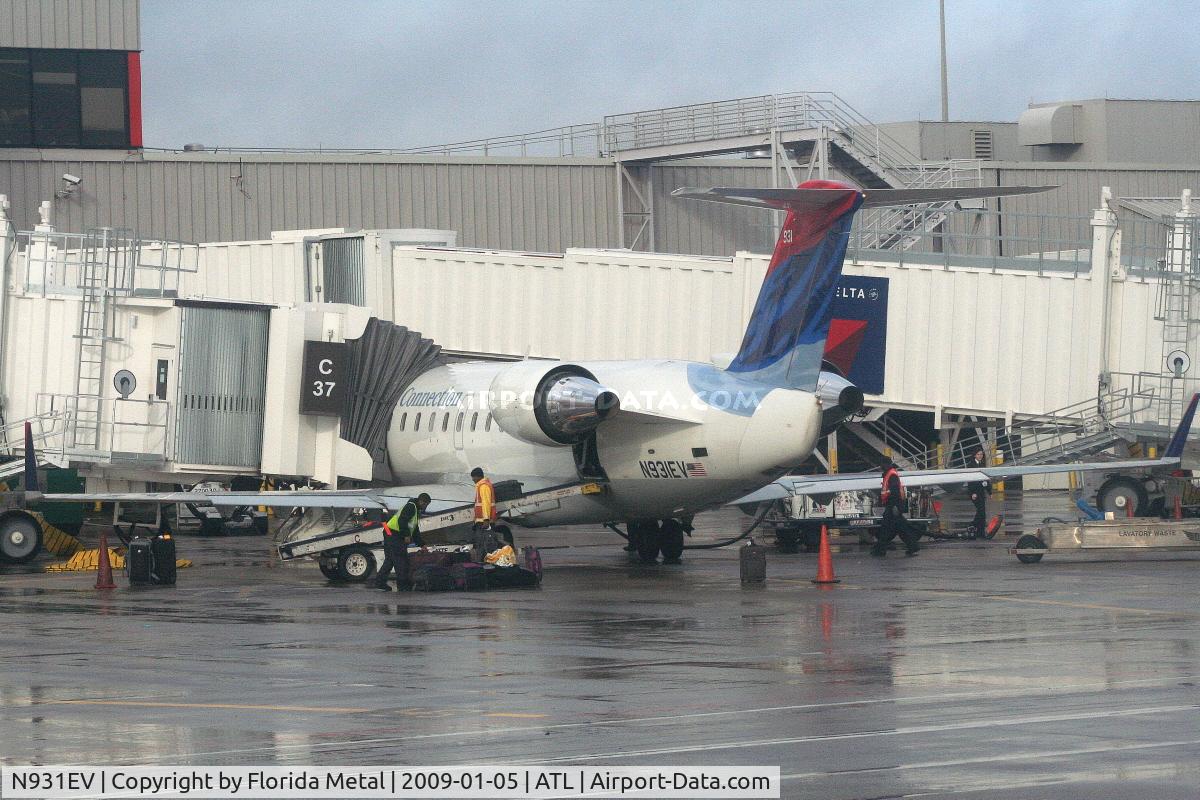 N931EV, 2005 Bombardier CRJ-200ER (CL-600-2B19) C/N 8015, ASA CRJ-200