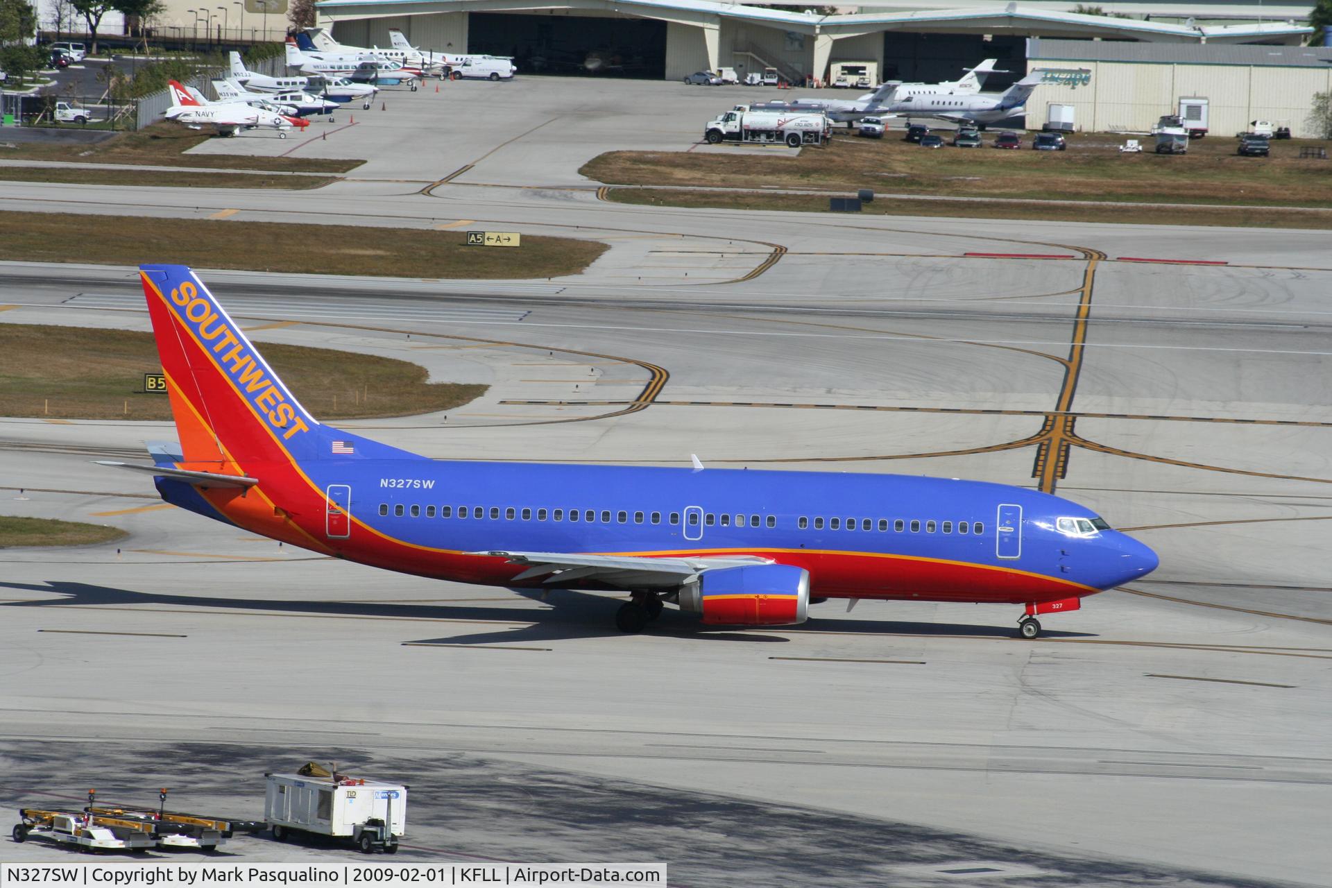 N327SW, 1987 Boeing 737-3H4 C/N 23691, Boeing 737-300
