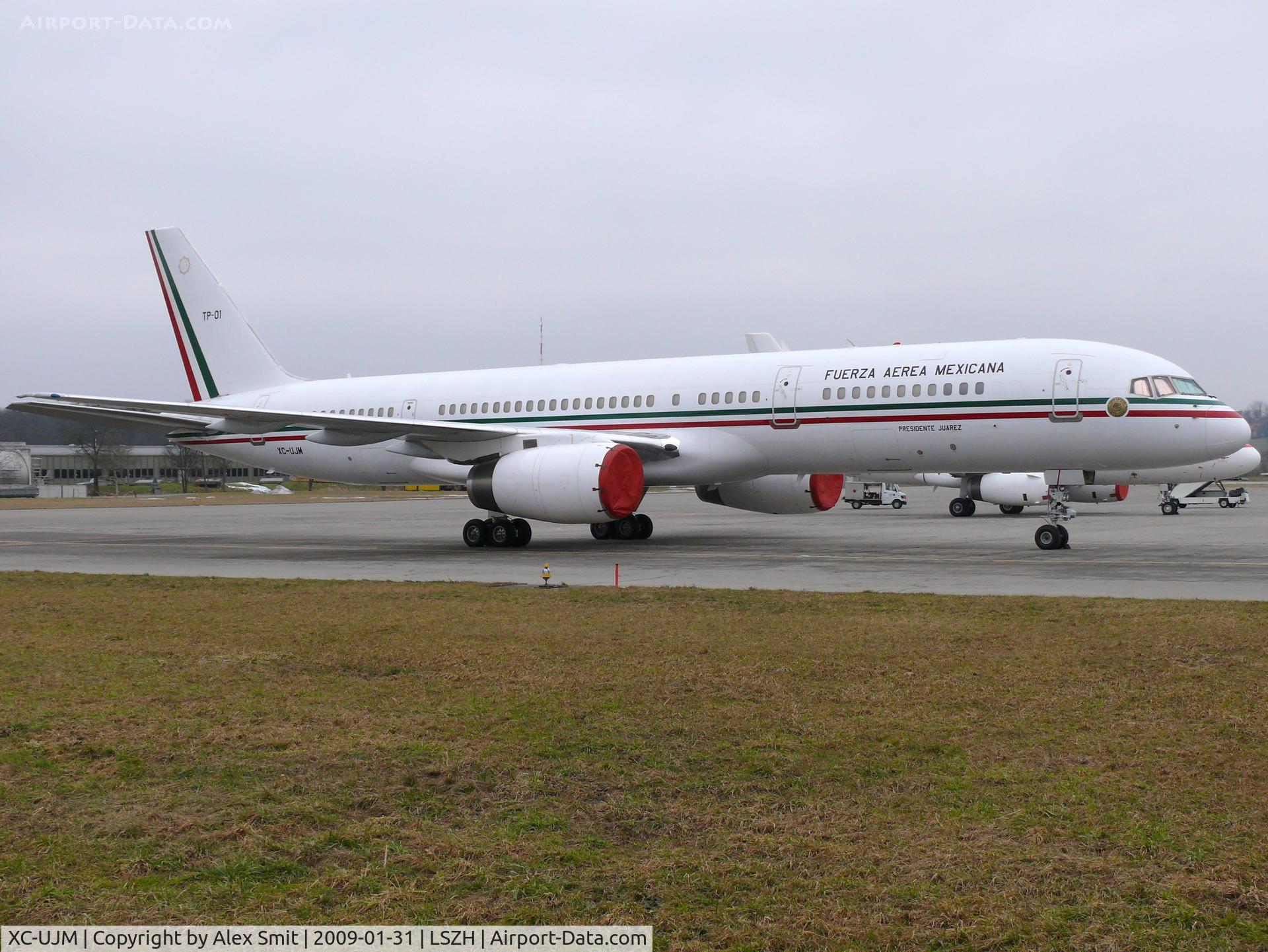 XC-UJM, 1987 Boeing 757-225 C/N 22690, Boeing B757-225 XC-UJM/TP-01 Mexican Air Force