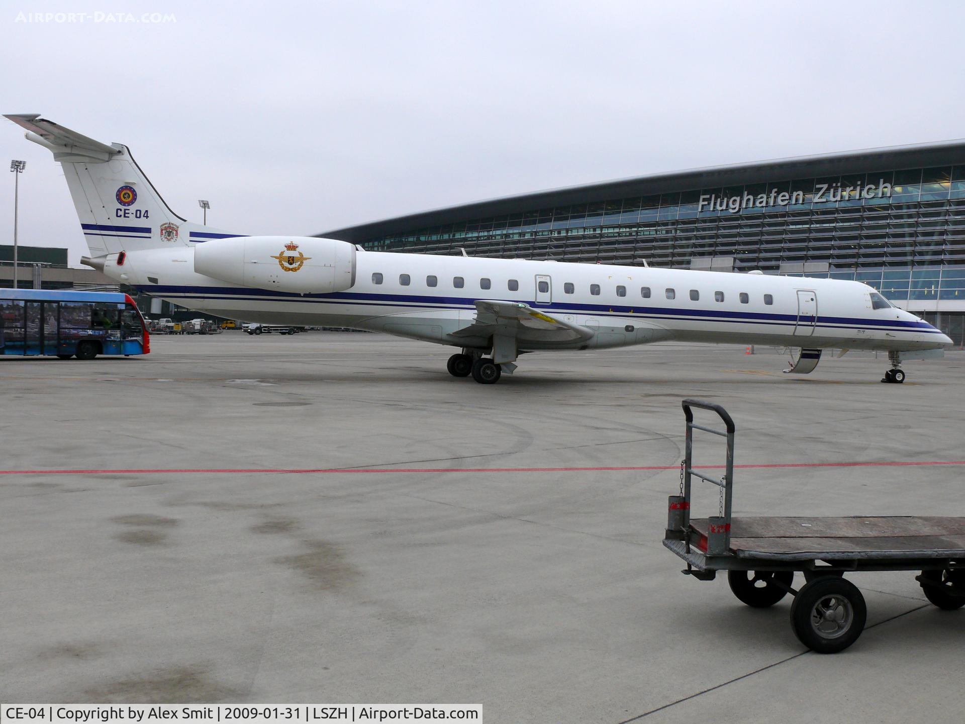 CE-04, 2001 Embraer ERJ-145LR (EMB-145LR) C/N 145548, Embraer ERJ145LR Amazon CE-04 Belgian Air Force