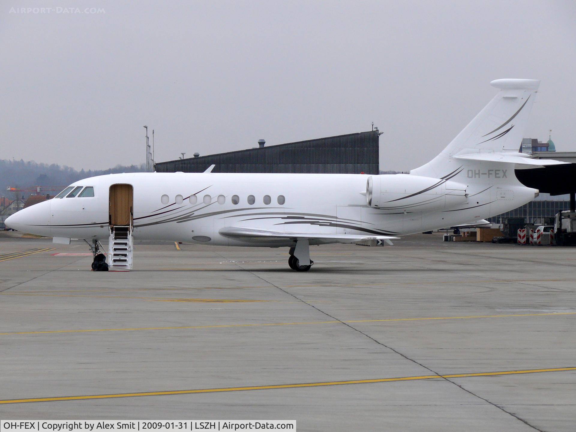 OH-FEX, Dassault Falcon 2000EX C/N 27, Dassault Falcon 2000EX OH-FEX Airfix Aviation