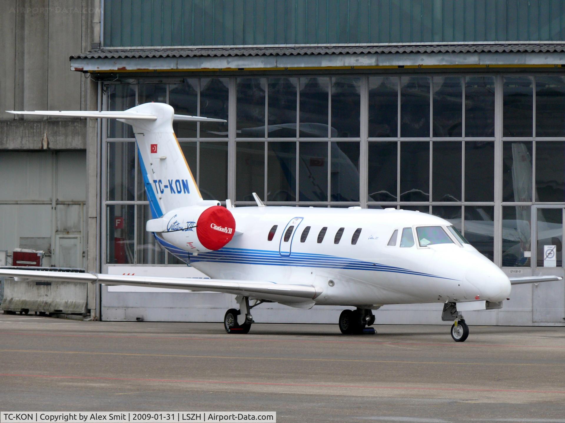 TC-KON, 1998 Cessna 650 Citation VII C/N 650-7084, Cessna C650 Citation VII TC-KON