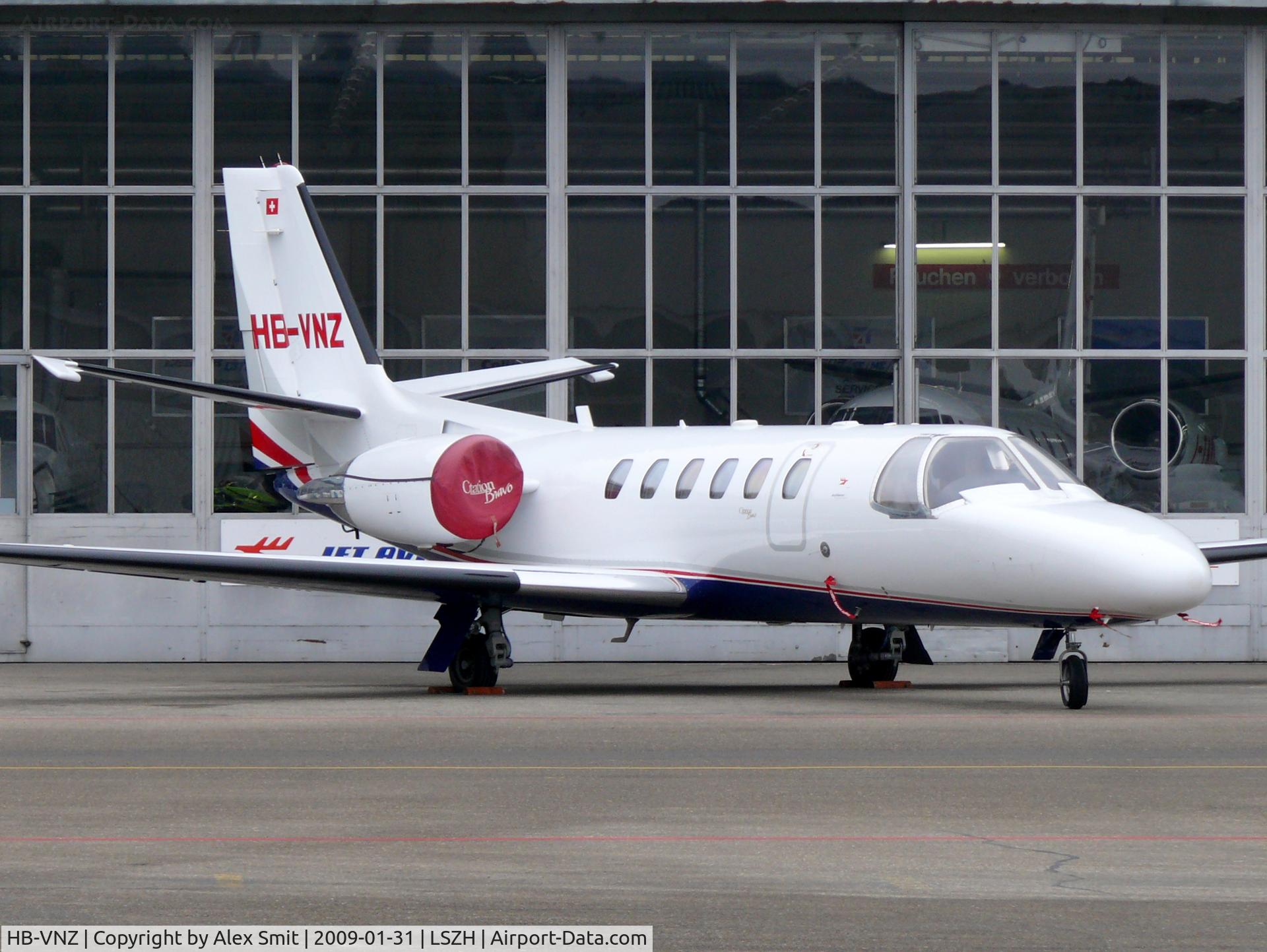 HB-VNZ, 2000 Cessna 550 Citation Bravo C/N 550-0906, Cessna C550 Citation Bravo HB-VNZ Jet Aviation