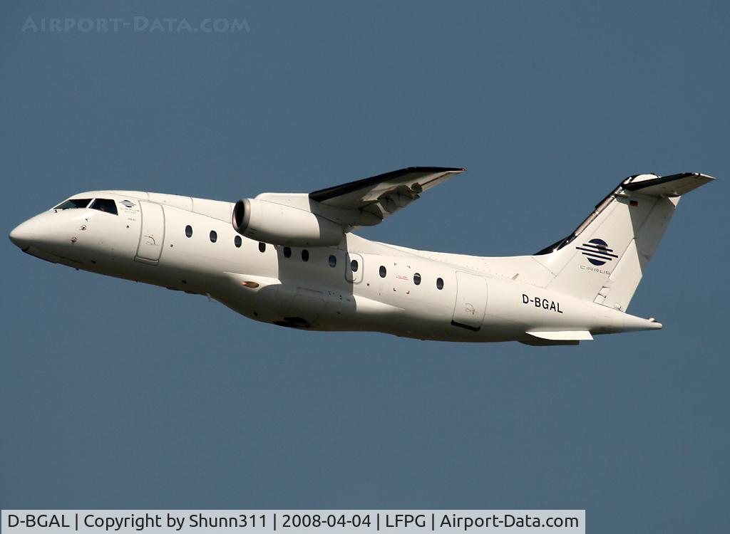 D-BGAL, 1999 Fairchild Dornier 328-300 328JET C/N 3131, On take off...