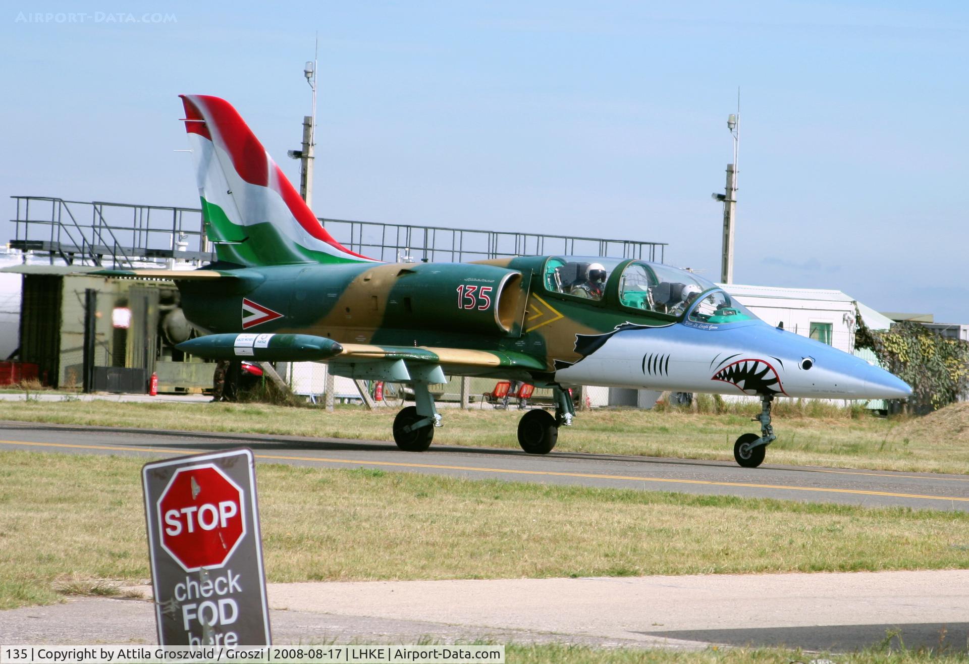 135, Aero L-39ZO Albatros C/N 831135, Kecskemét, Hungarian Air-Forces Base / LHKE / Hungary - Airshow '2008